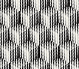 抽象立方体装饰图案