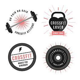 运动元素图标矢量素材