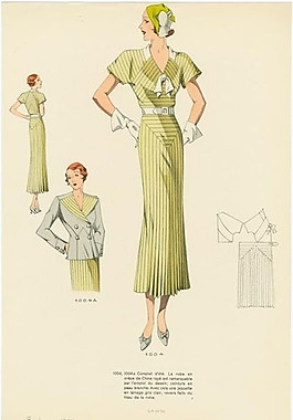 3款欧式时尚女装设计图