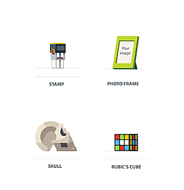 素扁平化场景素材