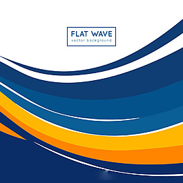 抽象彩色波纹背景