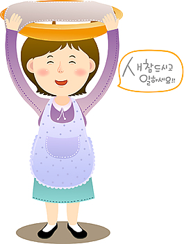 矢量家庭主妇素材