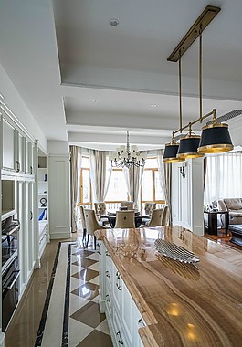 时尚厨房柜子设计图