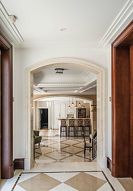 豪华室内大门设计图