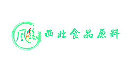 风鹤简洁绿色logo