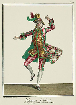 时尚欧洲古典洛可可服装