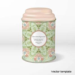 精美花纹包装设计矢量素材下载