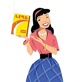 介绍书的红唇美女图片