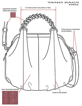 时尚手提包设计图