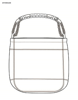 休闲手提包设计图