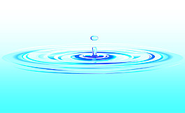 水滴涟漪