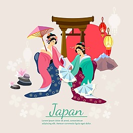 风情日本人物