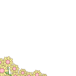 卡通花朵