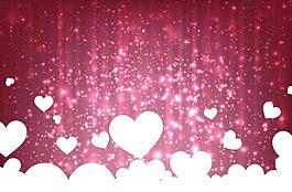 爱心背景素材