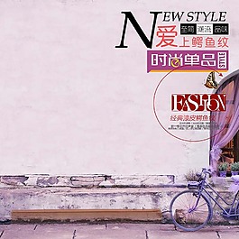 皮包淘宝主图模板