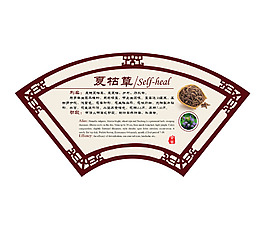 草药牌展板
