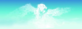 蓝色淘宝特殊效果背景