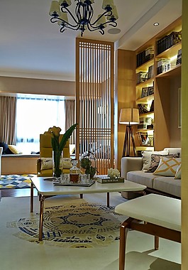 台式客厅装修效果图
