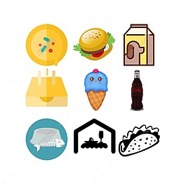 食品厨具图标icon免费下载