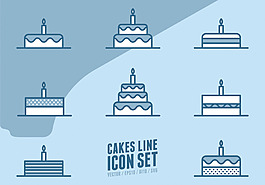生日蛋糕图标icons
