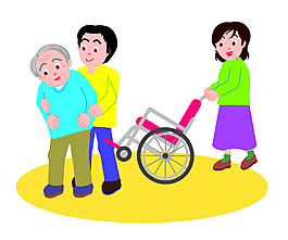 矢量帮助老人