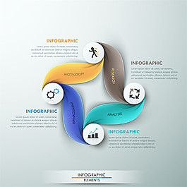 创意螺旋标签图片