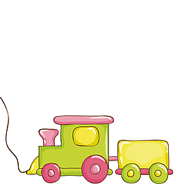 卡通玩具小车