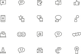 奖状赞扬图标ICON