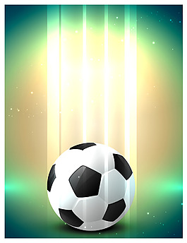 手绘足球背景
