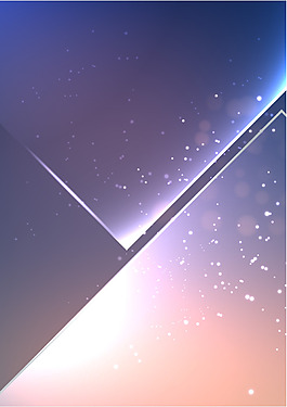 梦幻炫彩渐变星空背景