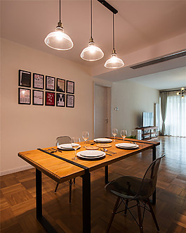 北欧风格餐厅装修效果图