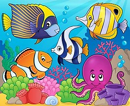 海底世界背景素材