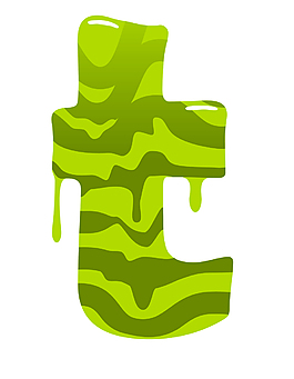 矢量英文字母T