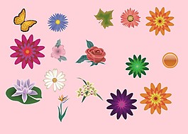 手绘花