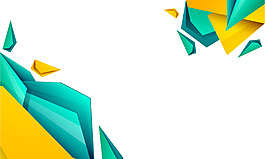 彩色几何矢量背景