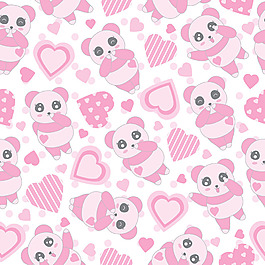 粉红色幼儿用品装饰图案背景