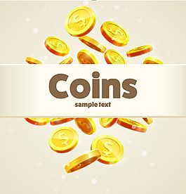 高质量金币素材矢量文件