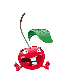 矢量可爱水果EPS