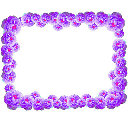 彩色花环PSD素材