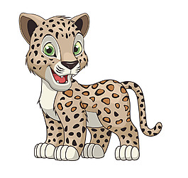 矢量卡通小虎EPS