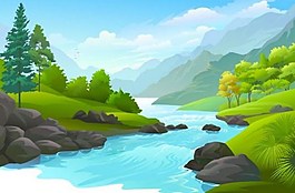 野外背景素材