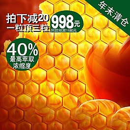 保健食品主图模板免费下载