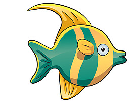 矢量海底生物EPS
