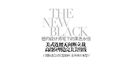 连衣裙女装字体排版设计
