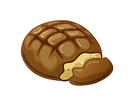 矢量巧克力蛋糕EPS