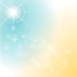 彩色渐变阳光背景