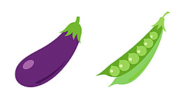 矢量河南豆EPS