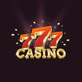 777艺术字设计赌场背景