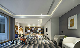 现代室内创意地板瓷砖设计图