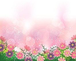 花矢量背景